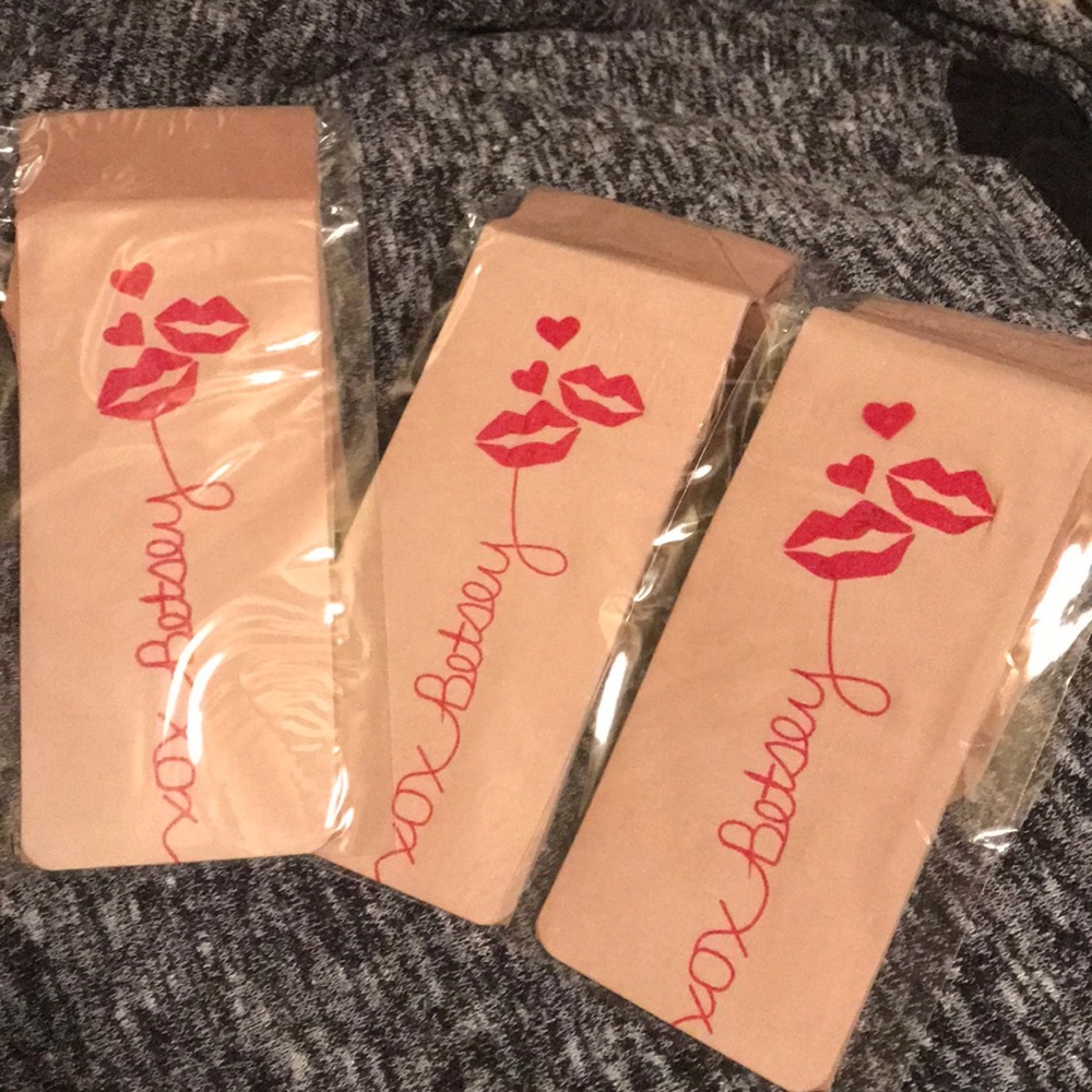 💕🌹3pairs Betsy Johnson knee highs 🌹💕